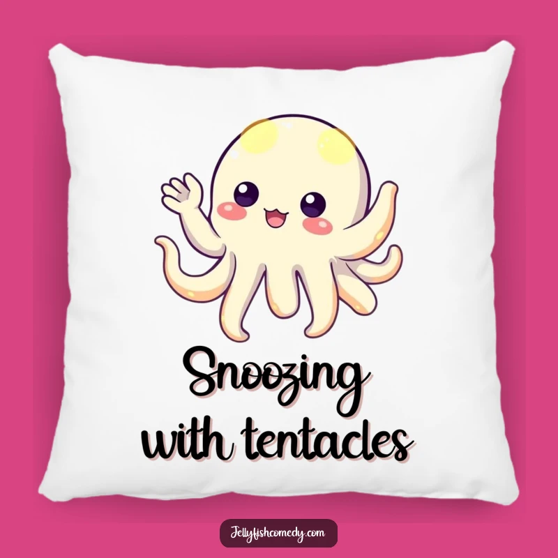 Soft Funny Floating Creature Tentacles Pillow, Cozy Gift