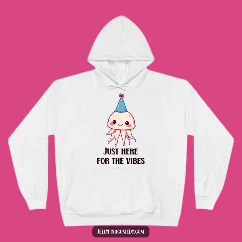 Funny Jellyfish Party Hat Hoodie: Cozy Up With Cute Jellies
