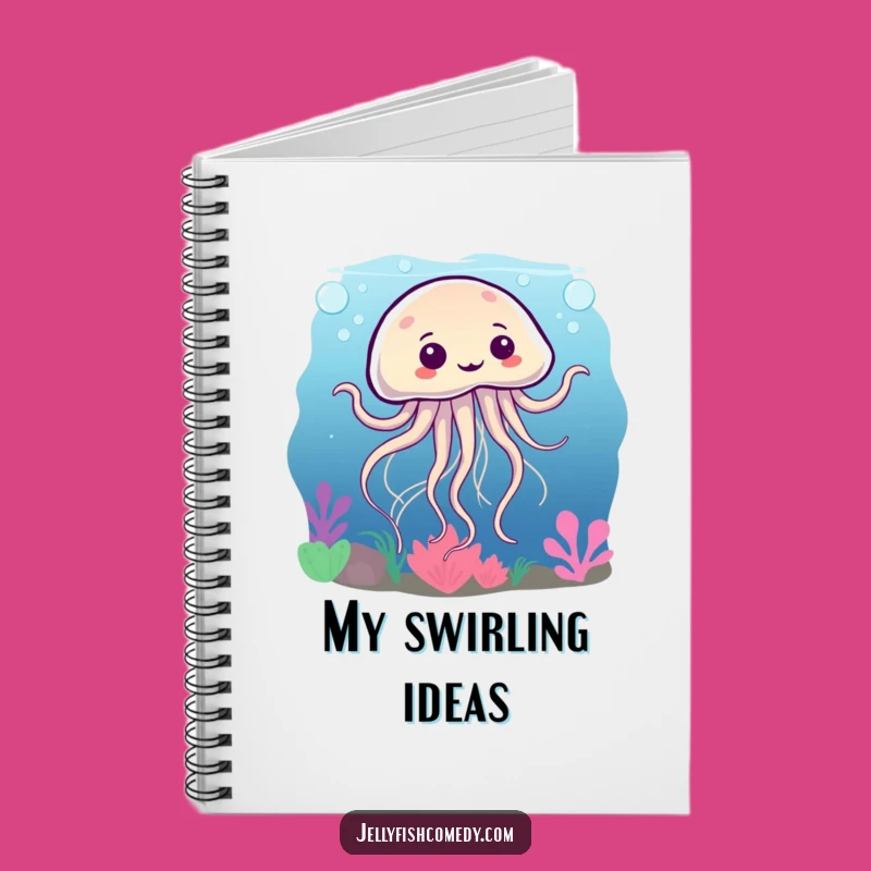 Funny Jellyfish Dance Notebook - Humorous Gift for Wacky Ideas