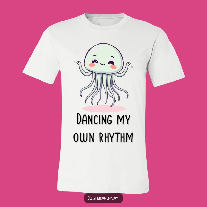 Funny Dancing Jellyfish T-Shirt - Silly Wobbly Moves Tee Gift