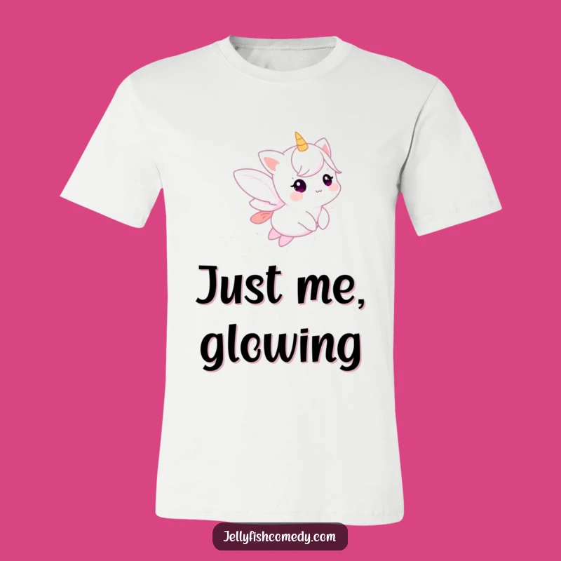 Funny Ethereal Stardust Sprite T-Shirt - Whimsical Creature Graphic Tee