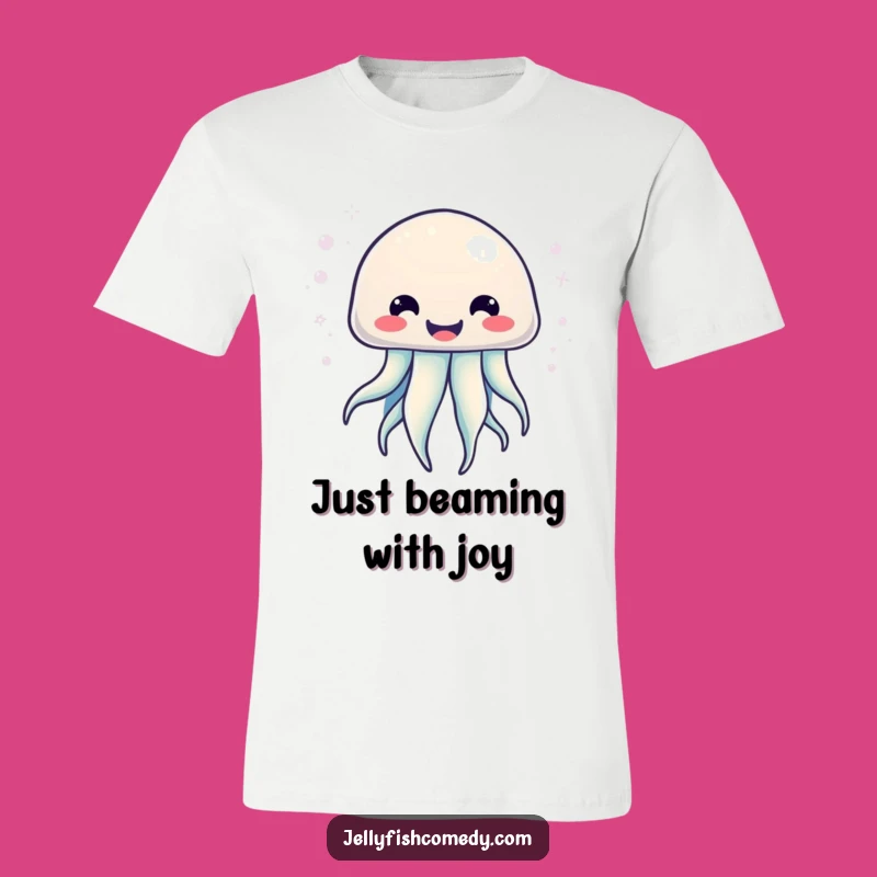 Funny Kawaii Jellyfish T-Shirt: Radiate Bubbly Energy!